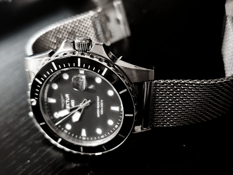 Sector diver 450 original fatura garantia caixa documntos 
Sem uso den