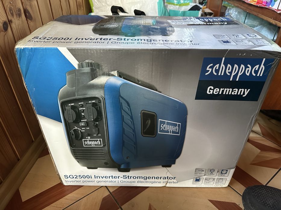 Генератор бензиновий інверторний Scheppach SG2500I