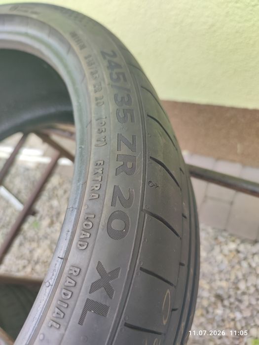 245/35/20 Continental SportContact 6 17r