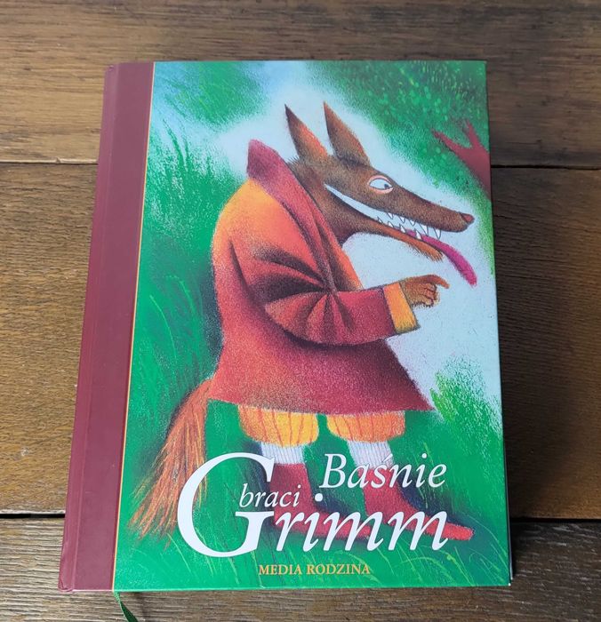Baśnie braci Grimm - duże wydanie 550 stron