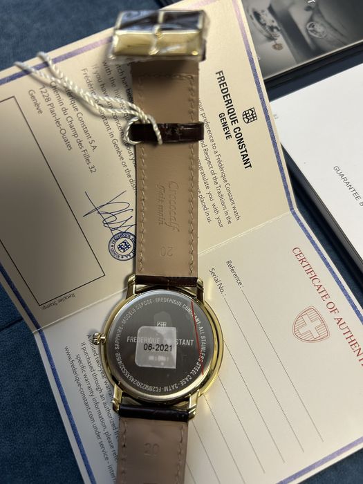 Мужские Часы Frederique Constant Slimline