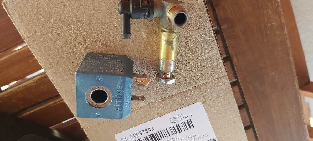 Valvula e selenoide ferro Rowenta