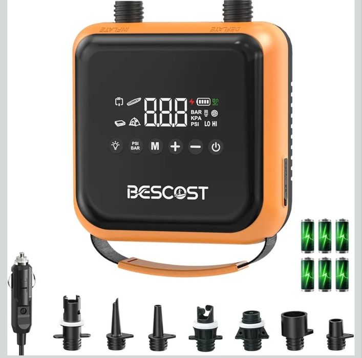 Bomba de ar eléctrica para SUP com bateria NOVA 20 PSI