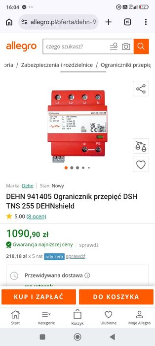 Ogranicznik przepięć