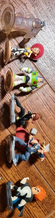 Figuras Disney Infinty + Cartas + Discos + Cristais