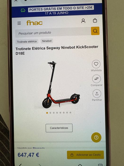 2 trotinete avariada