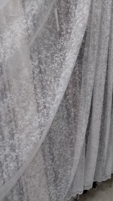 Гардина мрамор жакард