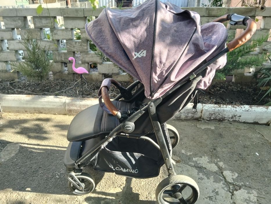 Коляска для 2-5 лет El Camino X4 — прогулочная коляска для девочки,коляска для ребёнка .Коляска зима-лето.