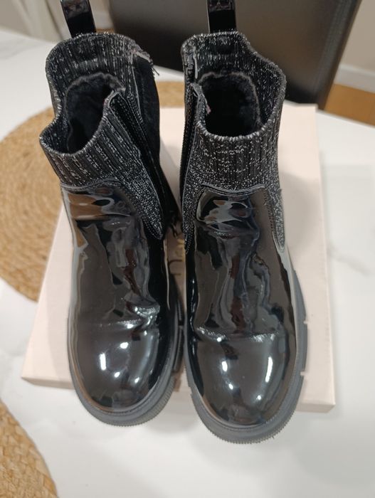 Buty ocieplane DeeZee 33 czarne botki