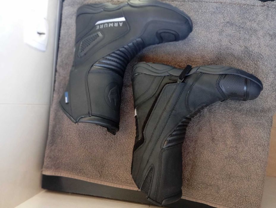 Botas Moto Armure Mack WP (Impermeáveis) – Tam. 41 – Excelente Estado