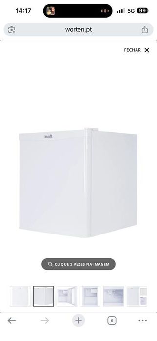 Refrigerador kunft semi novo