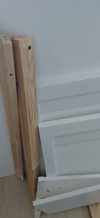 Używane łóżko rozsuwane Ikea Sundwik.