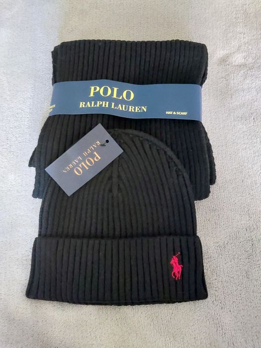 Komplet czapka zimowa z szalikiem Polo Ralph Lauren