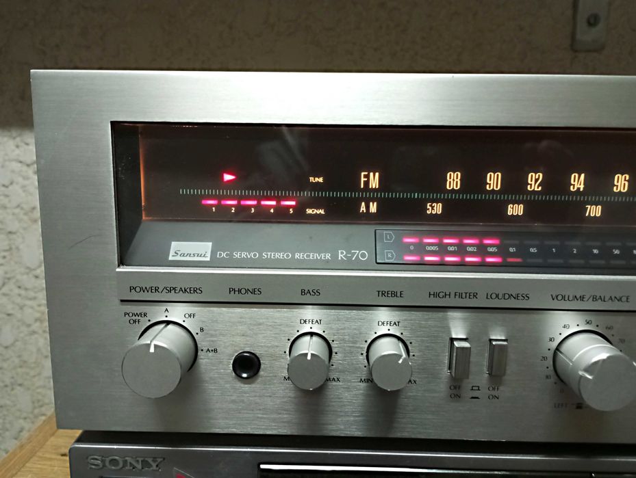 Vendo SANSUI DC Servo Setereo Receiver R-70