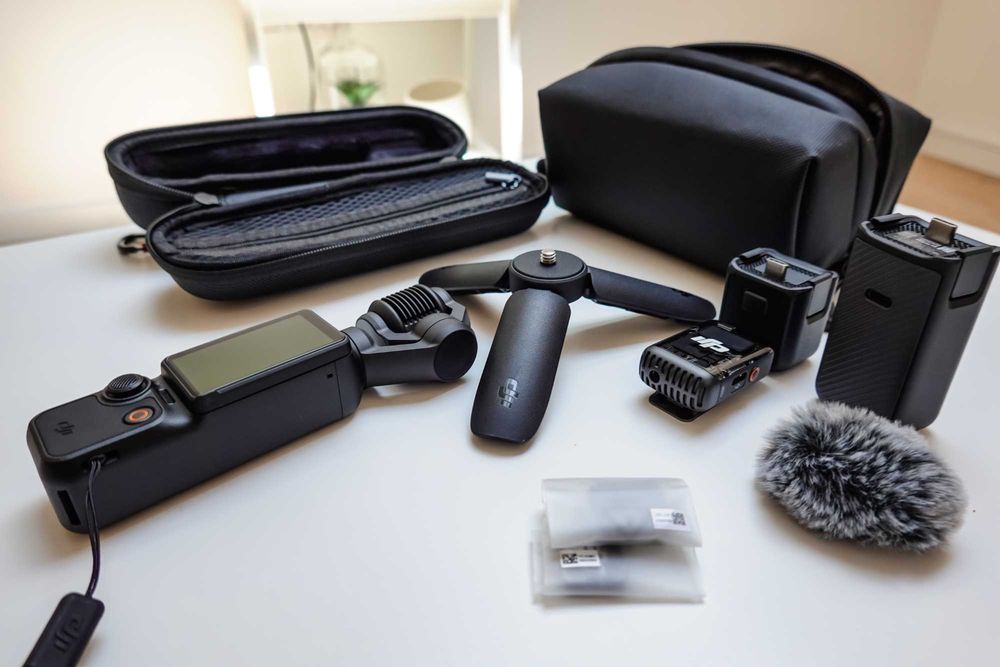 DJI Osmo Pocket 3 Creator Combo + 256GB + Bolsa | Como Nova | Caixa Original