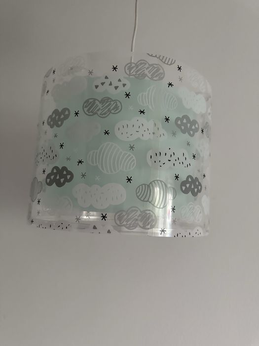 Lâmpada para quarto de crianças como nova