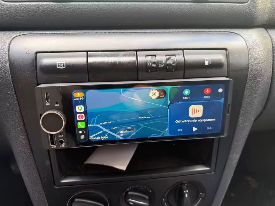 Auto Rádio Android 1Din UNIVERSAL 7” Touch,GPS, Carplay,Android Auto