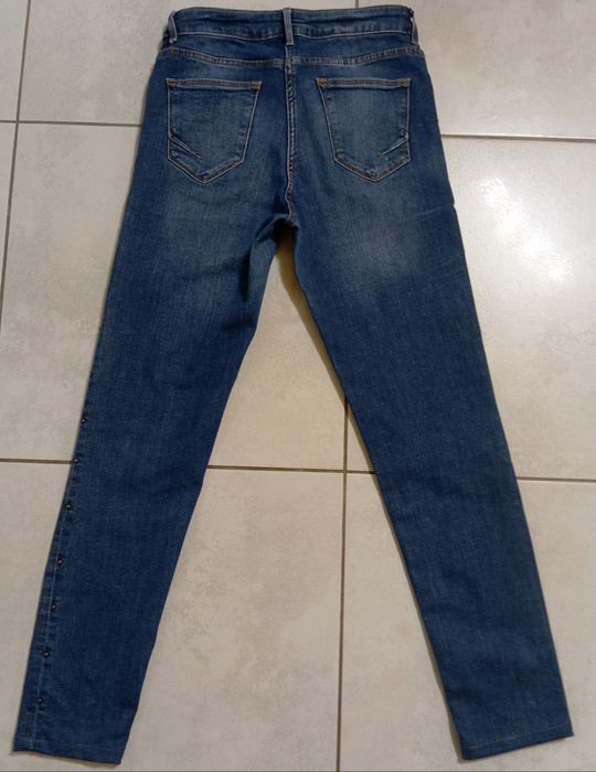 Джинсы женские синие  skinny скини стрейч стрейчевые