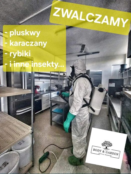 PROFESJONALNE Odkomarzanie kleszcze komary pluskwy karaczany