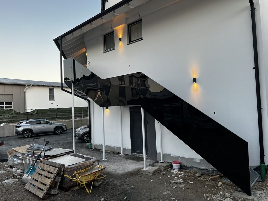 Schody Stalowe zewnętrzne