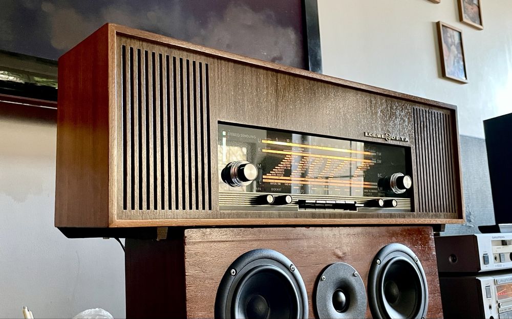 Loewe Opta Meteor-Stereo 67 (82051) piekna lampa GWARANCJA serwis