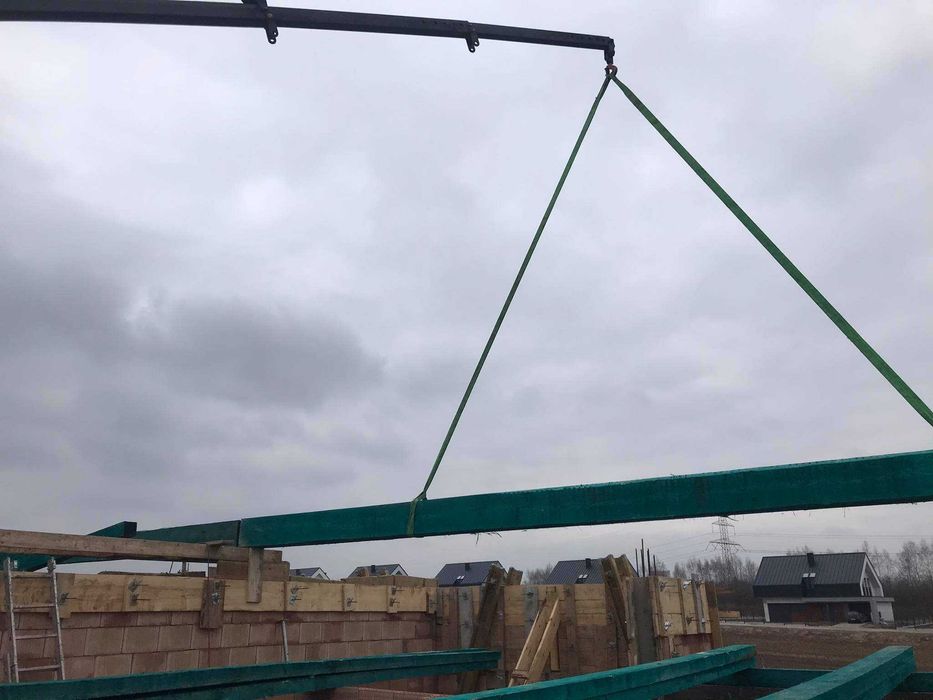 Wynajem dźwigu HDS - żuraw. Transport ciężki. 22 metry - 7,2 tony