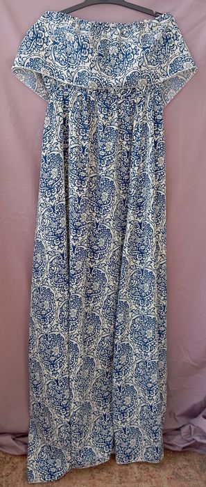 Сарафан в пол без бретелей