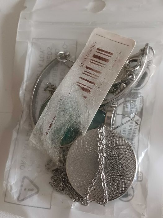 Conjunto bijutaria 4 peças Olho Azul