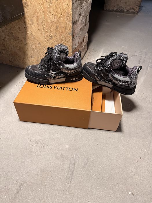 Buty Louis Vuitton Skate x Swarovski
