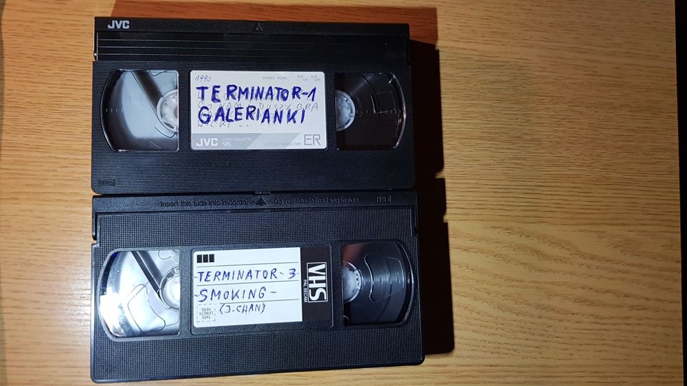 Filmy -Terminator- i in.na kasetach VHS
