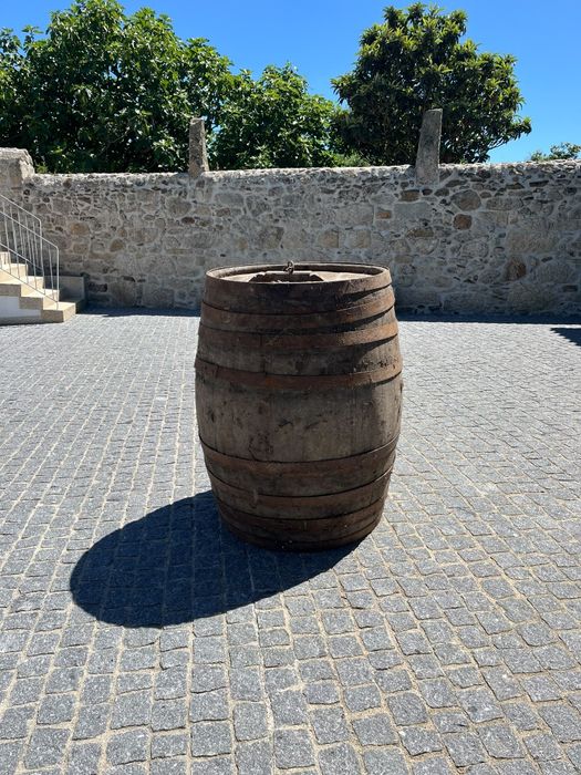 Bar antigo e Pipos antigos de vinho