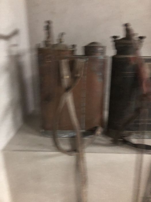 Maquina de sulfatar antiga