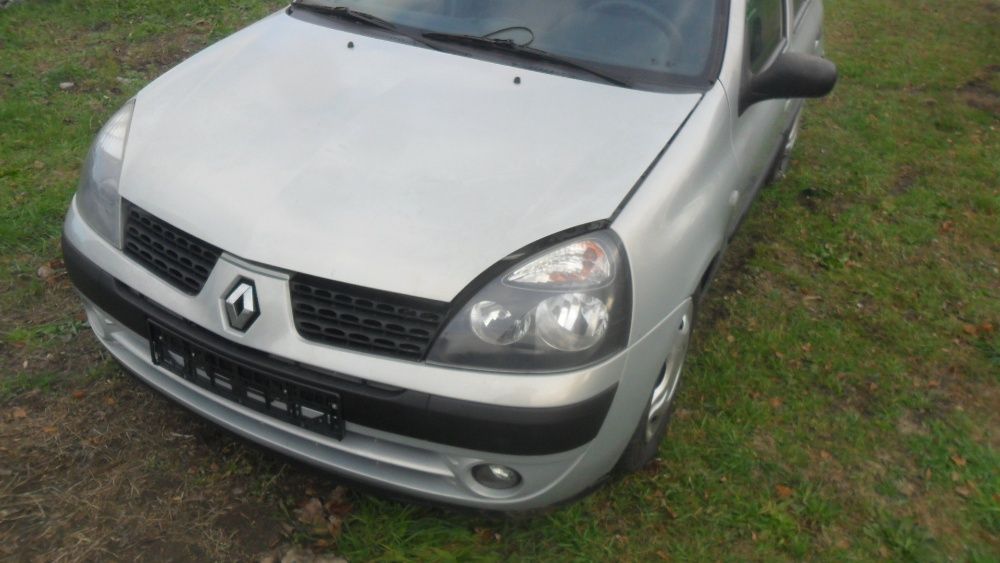 renalut clio 2003 rok 1.5 dci przeznaczony na części srebrny 5 drzwi