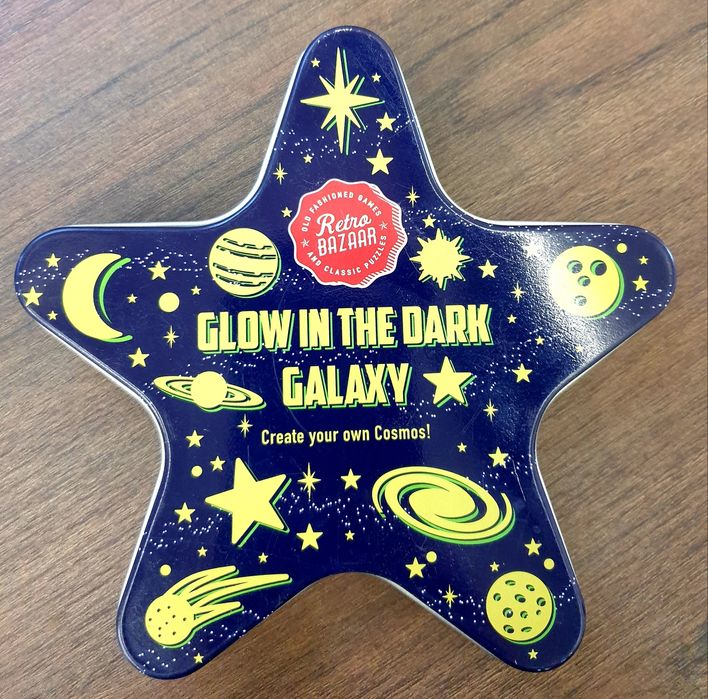 Naklejki fluorescencyjne kosmos gwiazdki planety