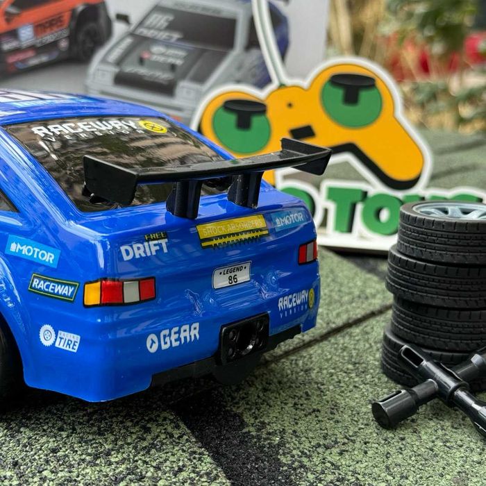 Машинка для дрифту на радіоуправлінні Toyota Trueno AE86 1:16 . Дрифт