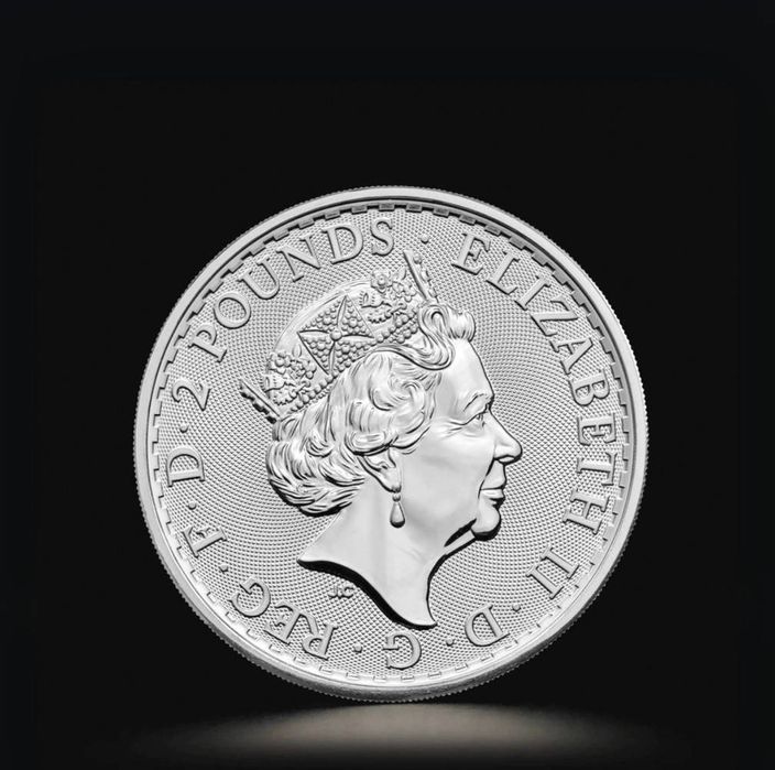 Срібна монета 1 унція Британія 2023 проба 9999