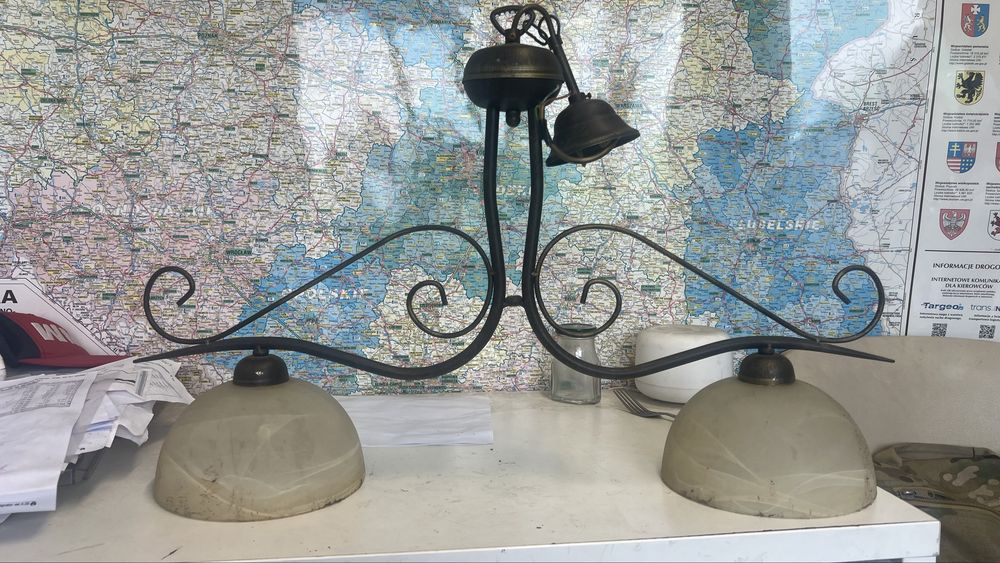 Kandel FIONA II komplet 2 lamp wiszących | rustykalne | metal + szkło | E27