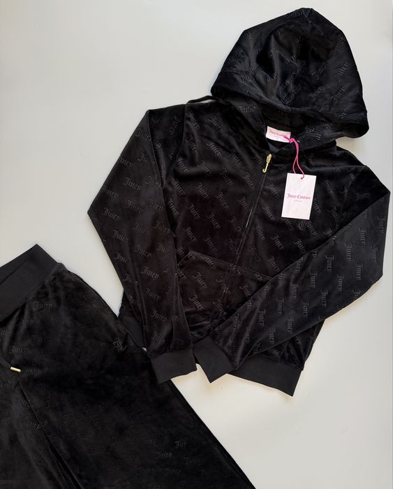 Велюровий костюм Juicy Couture новий оригінал без страз оверсайз M
