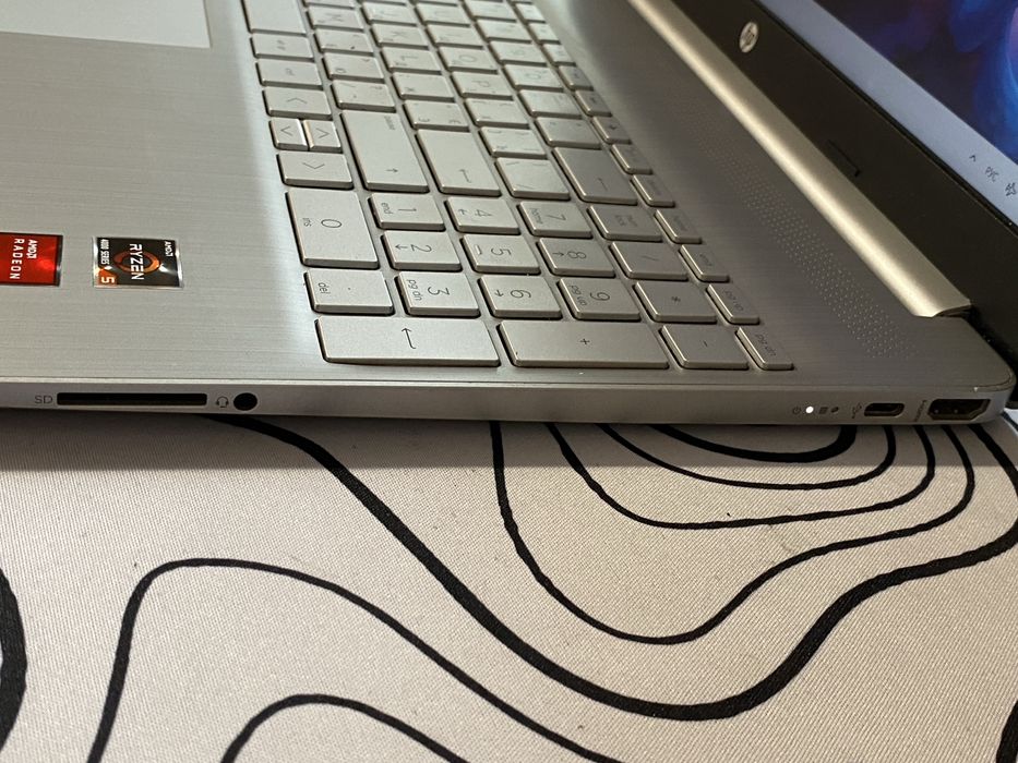 Ноутбук hp 15.6 fhd ips ryzen 5