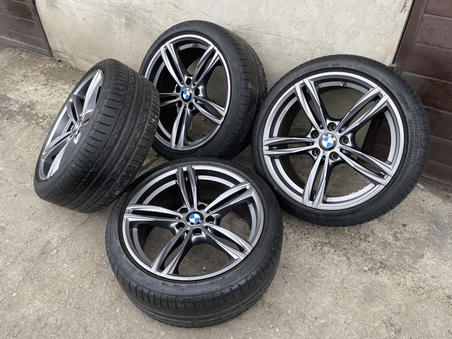(203)Koła, Felgi 5x120 19” Do BMW, Grafit, Bridgestone