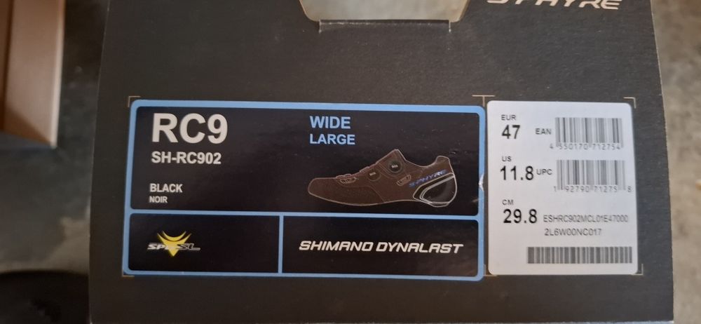 Shimano RC9 S-PHYRE preto