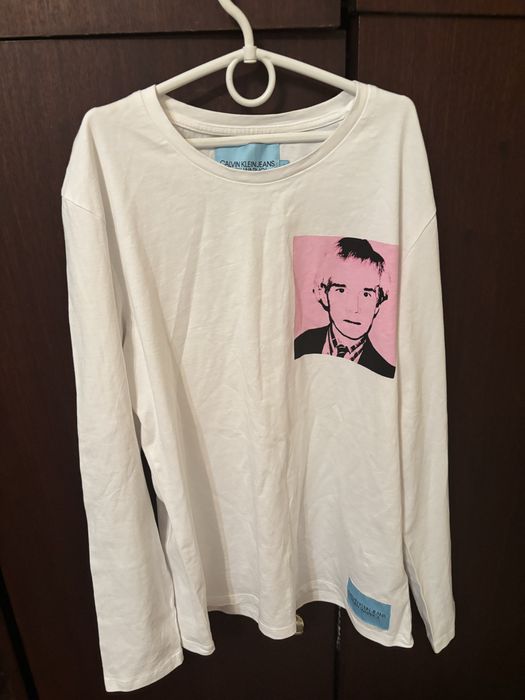 лонгслив raf simons calvin klein andy warhol Legit drip dril y2k