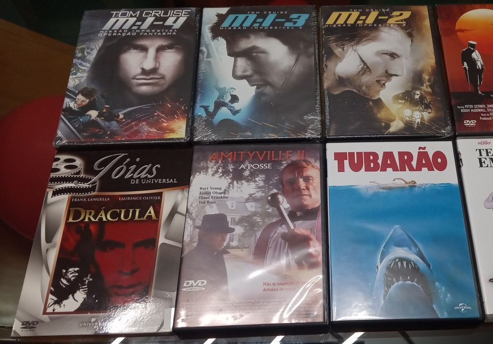 Dvd de artes marciais e acção, Tom Cruise, Van damme, Jet Li.