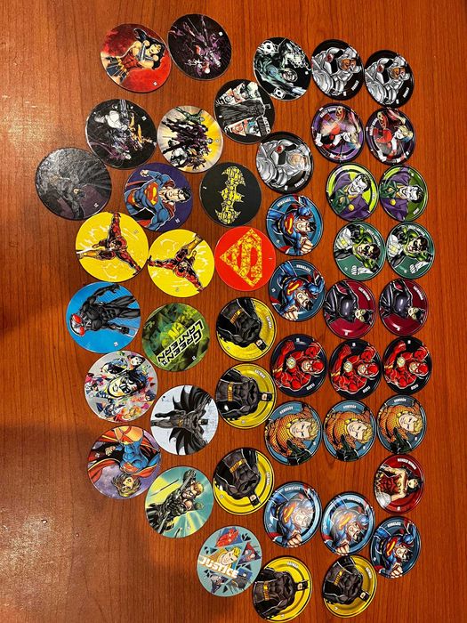 Колекція Chipicao 310 шт: Повний МЕТАЛ-сет Justice League, Дракони