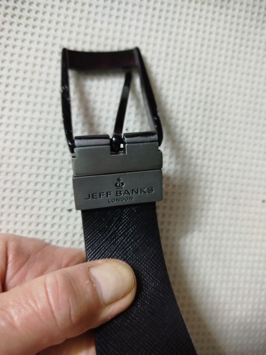 Pasek skórzany męski