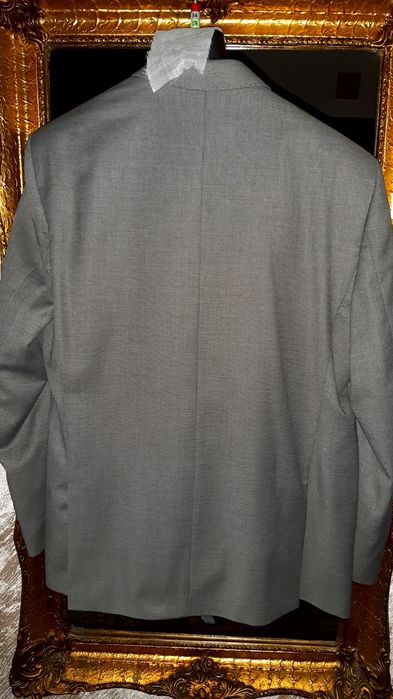 Garnitur męski szary