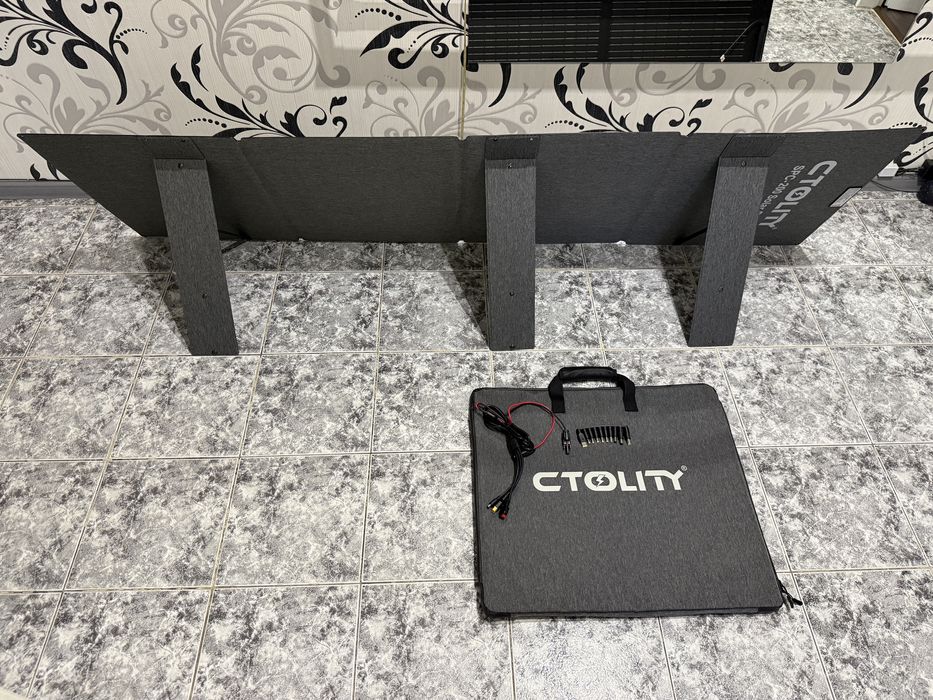 Нова сонячна панель CTOLITY 200W (SPC-200N) — повний комплект