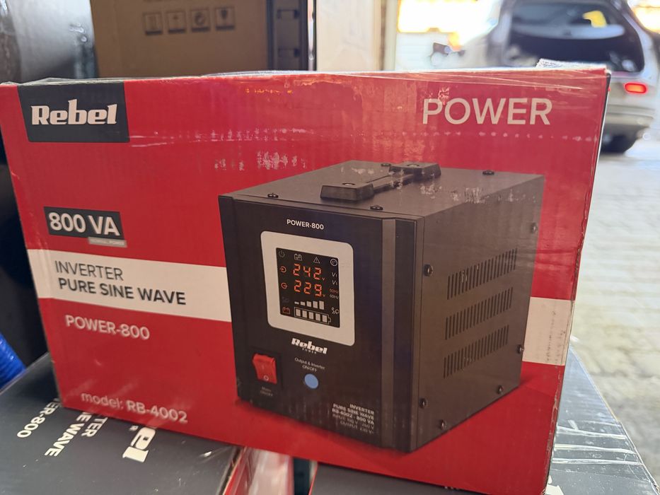 Дбж (інвертор + зарядка )rebel 800 ups В наявності Черкаси самовивіз