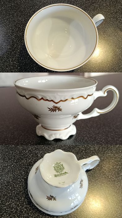 Чашки чайные фарфор