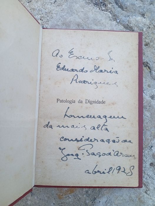 livro "Patologia da Dignidade"